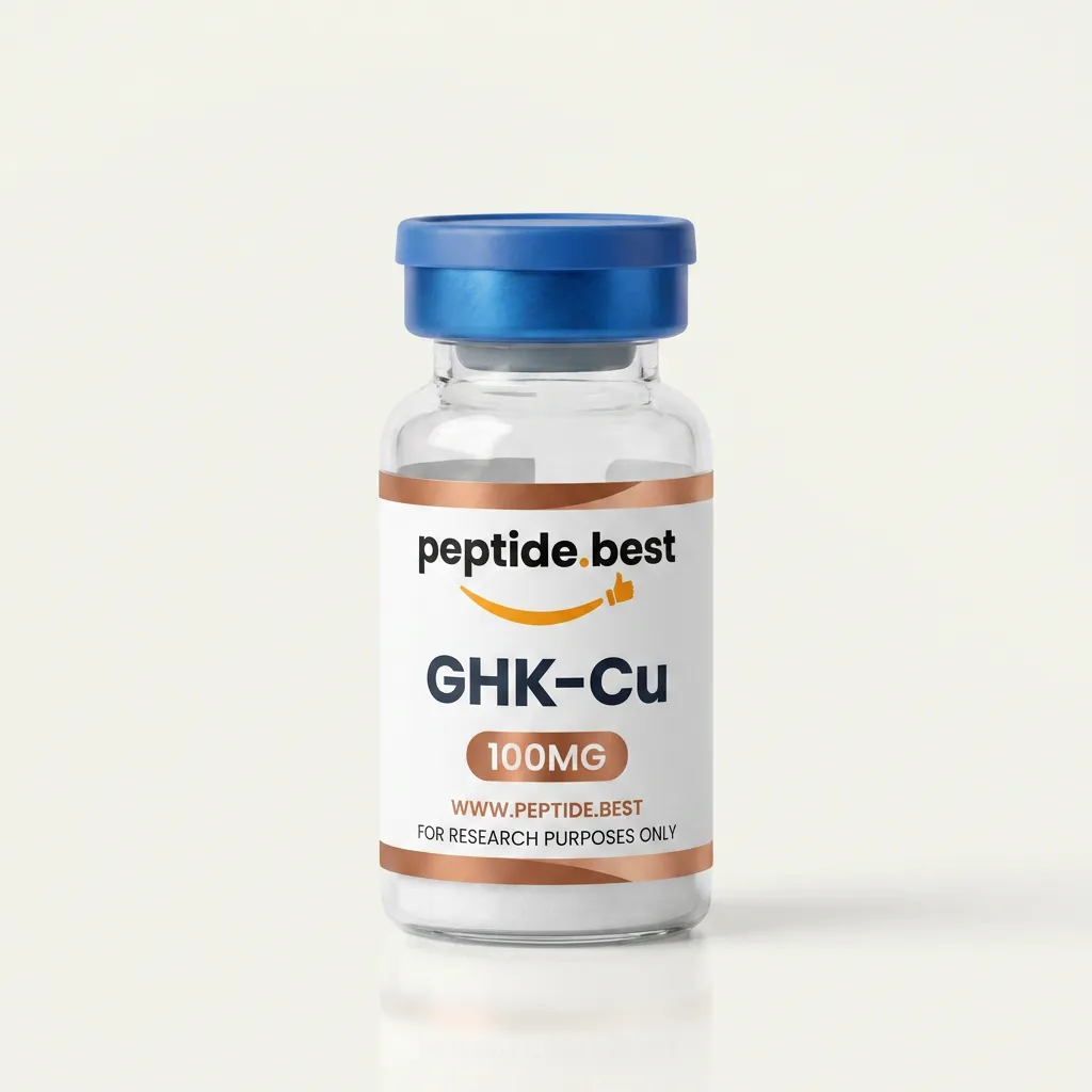 GHK-Cu vial — sold on Peptide.best