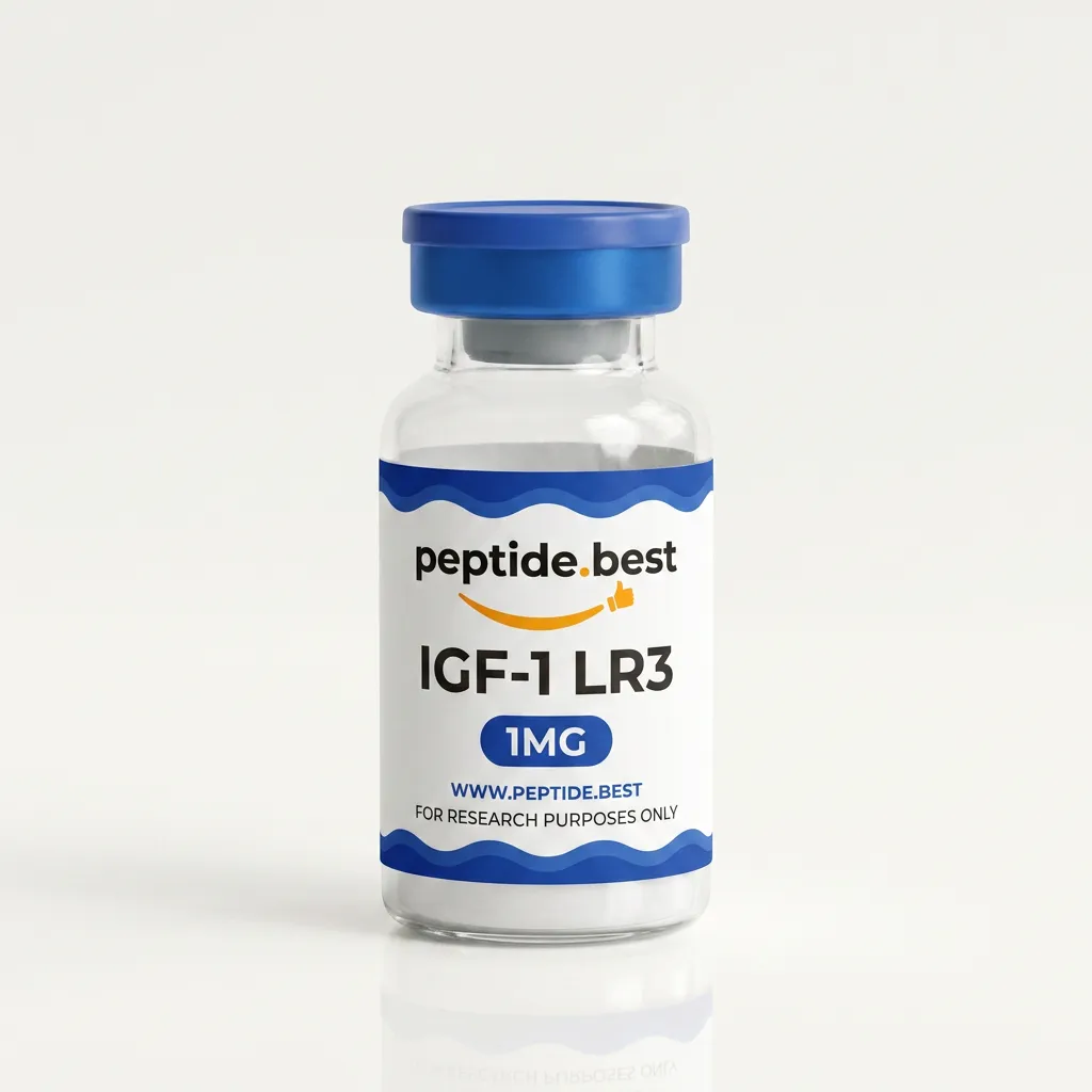 IGF-1 LR3 vial — sold on Peptide.best