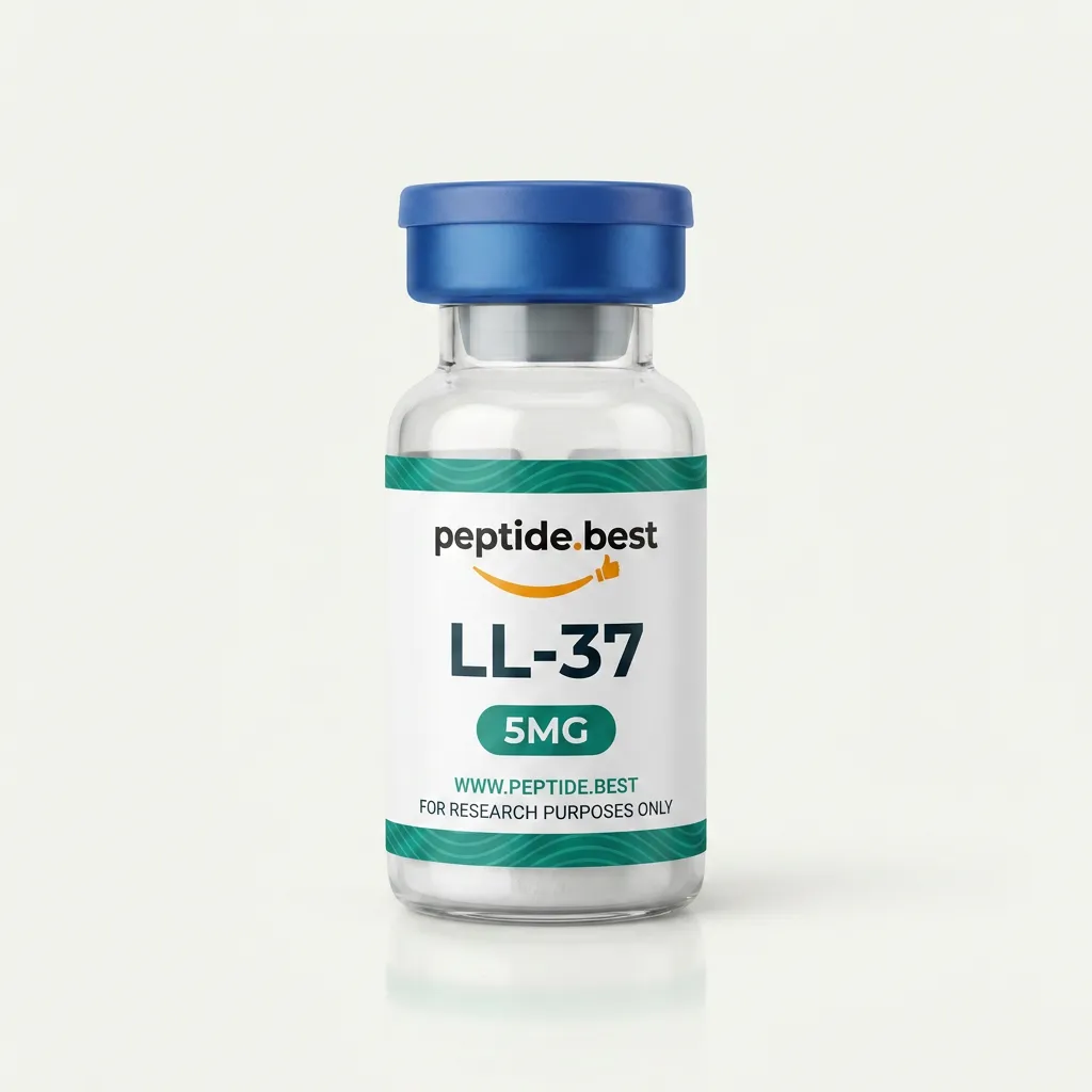 LL-37 vial — sold on Peptide.best