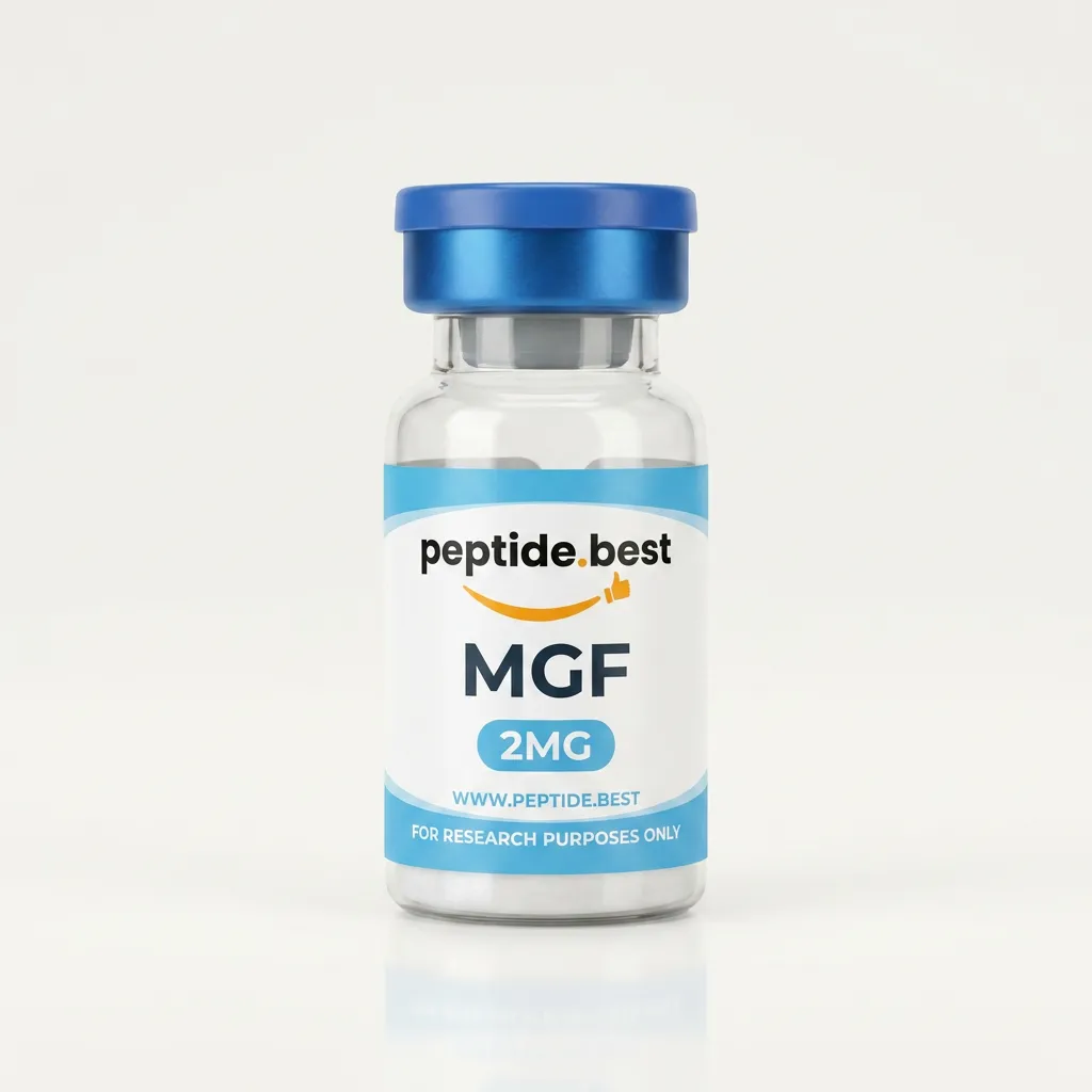 MGF vial — sold on Peptide.best