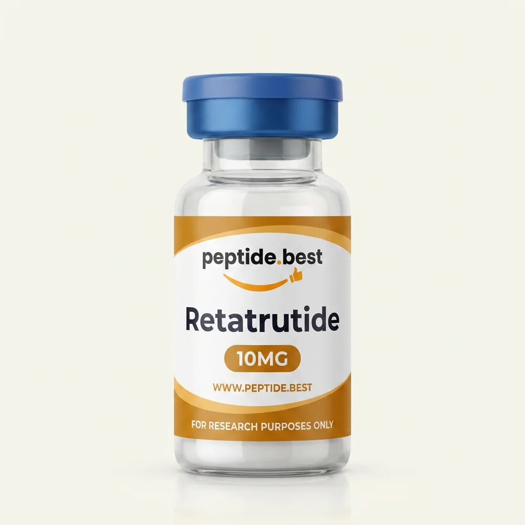 Retatrutide vial — sold on Peptide.best