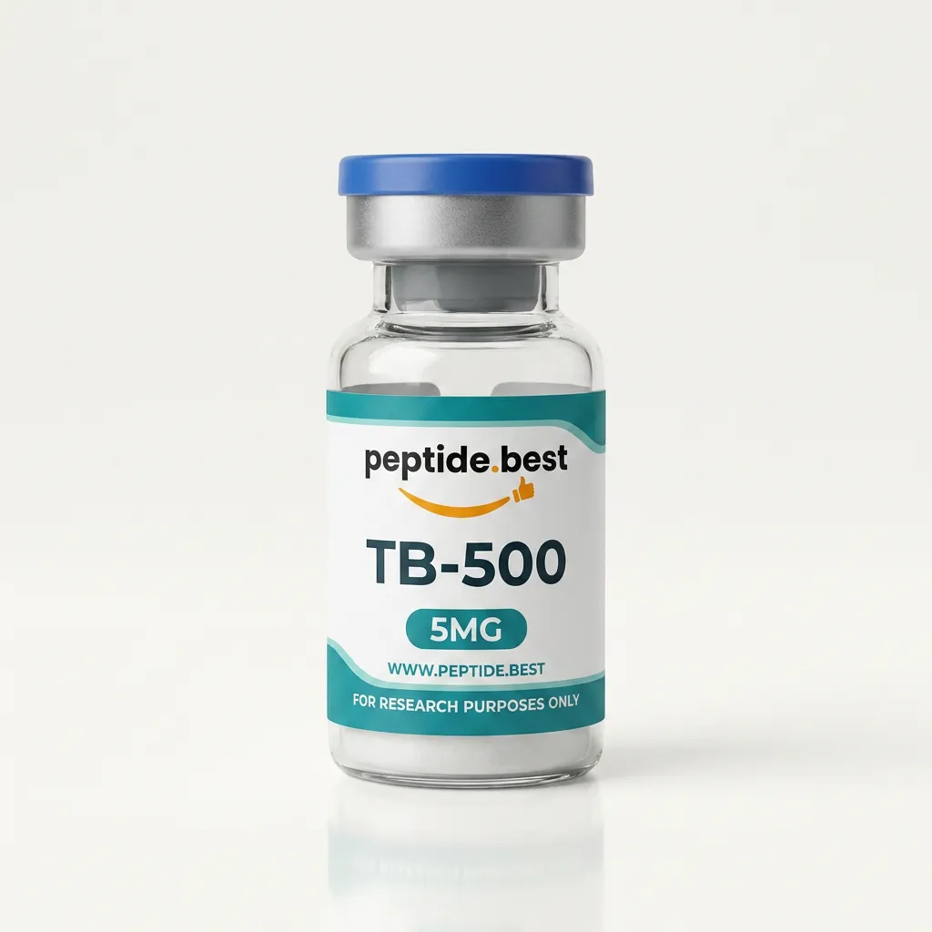 TB-500 vial — sold on Peptide.best