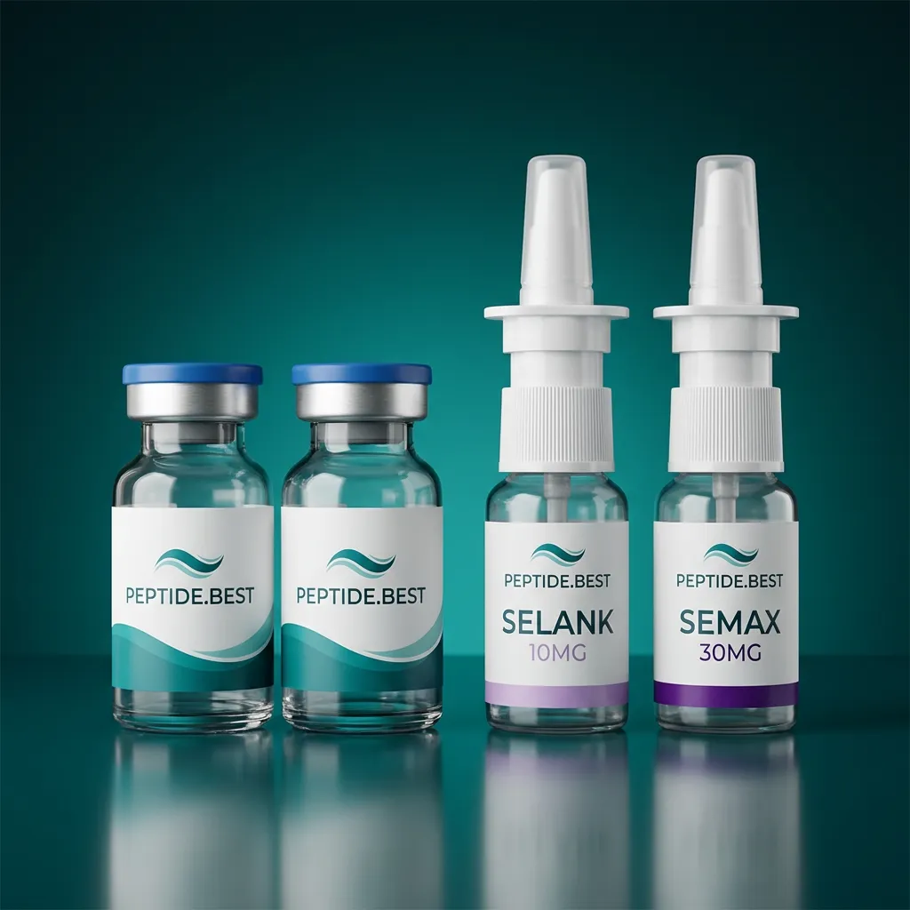 Cognitive Stack — Selank and Semax nasal sprays on Peptide.best